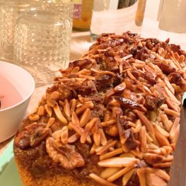 kuchen retreat mandeln frisch